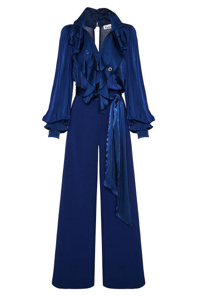 Ruffle Detailed Jumpsuit